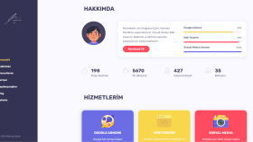 CV WEB SİTESİ ÖRNEĞİ
