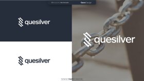 'quesilver' Logo çalışması