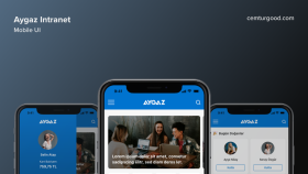 Aygaz Intranet - Mobil Arayüz Tasarımı - Mobil UI