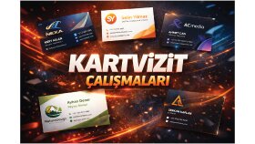 size en uygun kartviziti tasarlarım
