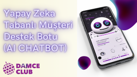 yapay zeka tabanlı müşteri destek botu kurarım