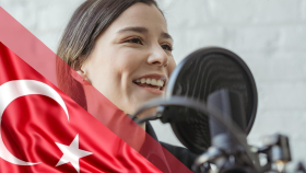Türkçe, İngilizce, İspanyolca seslendirme