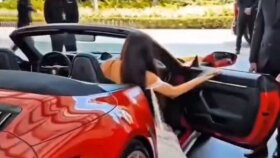 hollywood yıldızı ve porshe
