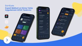 Şantiyex – İnşaat Maliyet ve Süreç Takip Uygulaması UI/UX Ta