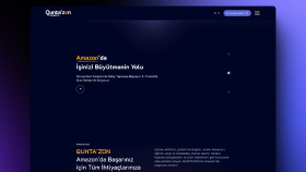 Quantazon firması için yapmış olduğum çalışmam.