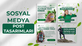 sosyal medyanızın hedef kitlesine uygun tasarımlar yapıyorum