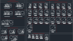 AutoCAD 2D Blok / Tefriş