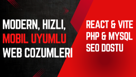 modern ve kullanıcı dostu web siteleri geliştiririm