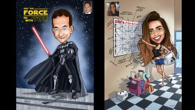 Portre karikatür 01