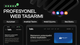 mobil uyumlu anahtar teslim WordPress web sitesi yaparım