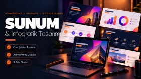 profesyonel sunum ve infografik tasarımı yaparım