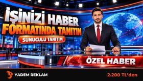 işinizi haber formatında sunuculu videoyla tanıtırım