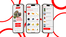 Quick Market Mobile App UI design