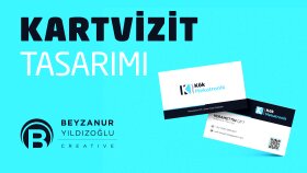 etkileyici kartvizitler tasarlarım