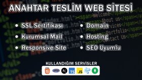 html veya farklı kodlarla sizin için özel web sitesi yaparım