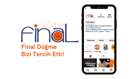 Final Düğme - Sosyal Medya  Yönetimi