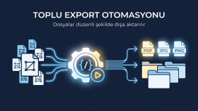 Toplu çıktı alma ve dosya adlandırma otomasyonu