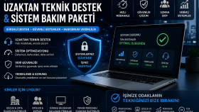 şirketiniz için uzaktan teknik destek sağlarım