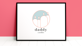 Daddy Candles Logo Calısmaları