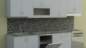 mutfak dolabı renderı alabiliyorum