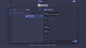 WHTalk.io - Anonim Sohbet Uygulaması