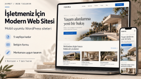 işletmeniz için modern bir web sitesi hazırlarım
