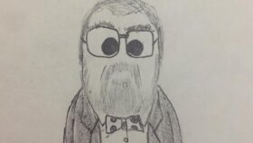 İş örneğim Celal Şengör Karikatür