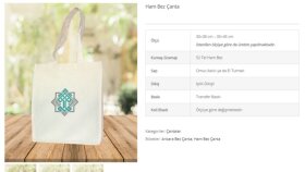 Bez Çanta Ürün Girişi
