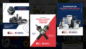 İş Makineleri Yedek Parçaları Post Tasarımları