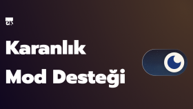 web sitenize karanlık mod (dark mode) desteği ekleyebilirim