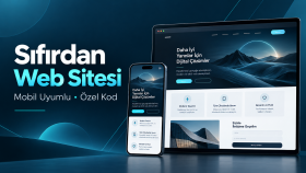 sıfırdan mobil uyumlu web sitenizi geliştirebilirim