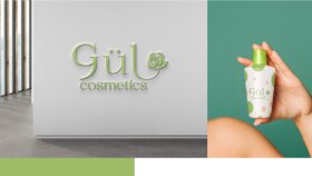 Gül kosmetik logo çalışması