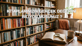 kitaplarınız için değerleme danışmanlığı yaparım
