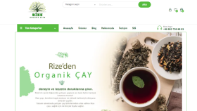 Rize Organik Evim E Ticaret Sitesi Kurulumu ve Tasarımı