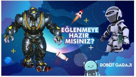 Robot Garajı Afiş Tasarımı