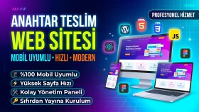 anahtar teslim web sitesi hazırlayabilirim ve geliştiririm