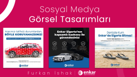 Enkar Sigorta - Sosyal Medya Tasarımları