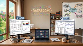 Stata ve EViews ile ekonometrik analiz yapıyorum