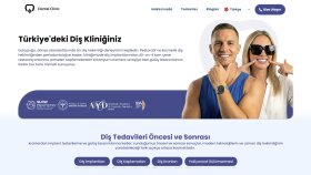 Örnek Diş Kliniği WebSitesi