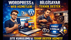 Ben WordPress siteleri kurar, tasarlar ve optimize ederim
