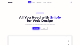 Snipify.com Tasarımı ve Geliştirme