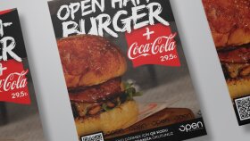 Open Cafe Marina Flyer