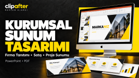 firmanız için profesyonel sunum tasarlarım