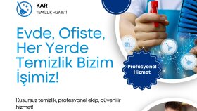 Kar Temizlik firması için yapılan broşür 3 
