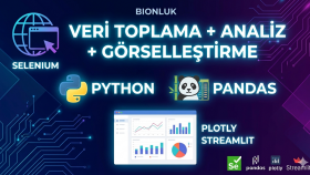 Python ile web crawling, veri analizi yapabilirim