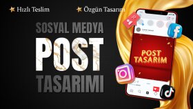 profesyonel sosyal medya post ve hikaye tasarımı yaparım