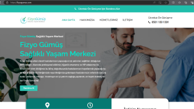 Fizyogümüş: Etkileşimli ve Kullanıcı Dostu Web Sitesi