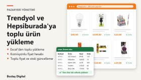 Trendyol mağazasına toplu ürün yükleme ve güncelleme