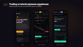 Trading ve tahmin piyasası uygulaması – mobil