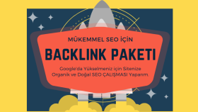  backlink ve SEO paketini sitenize uygularım